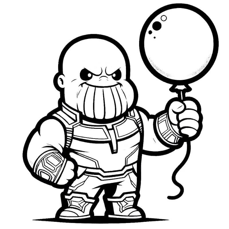 Thanos Gratis for Barn fargelegging