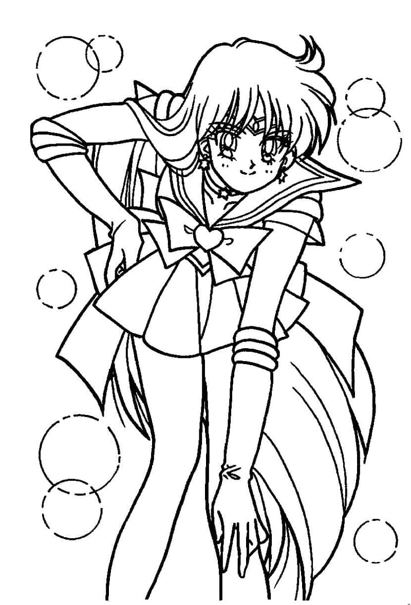 Utrolig Sailor Moon fargelegging