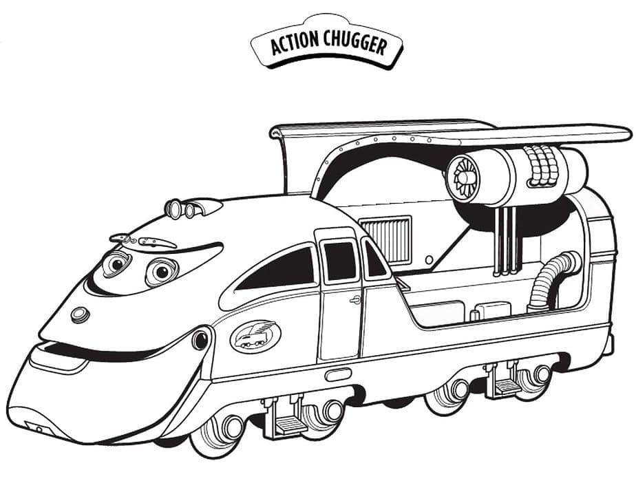 Bedårende Chuggington fargelegging