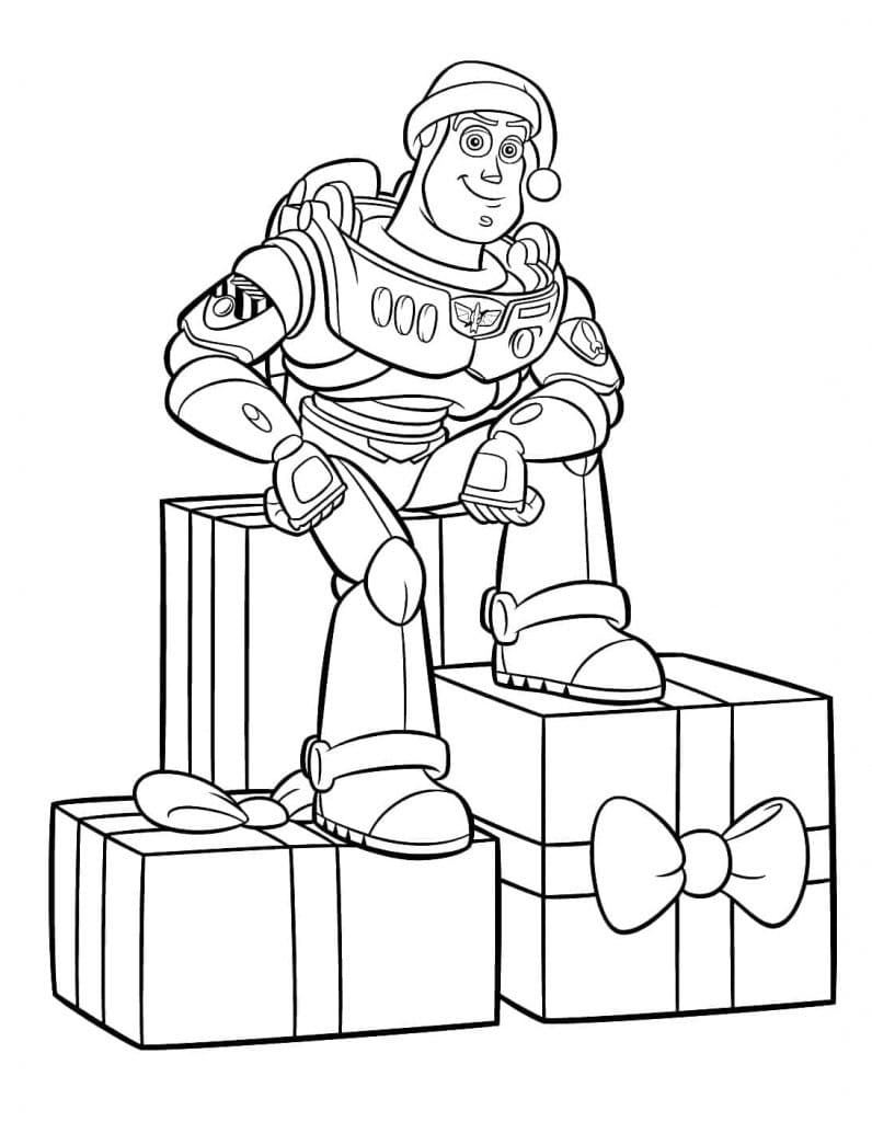 Buzz Lightyear Bilde fargelegging