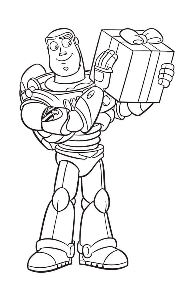 Buzz Lightyear Gratis Bilde fargelegging