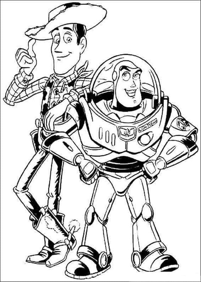 Buzz Lightyear for Barn fargelegging