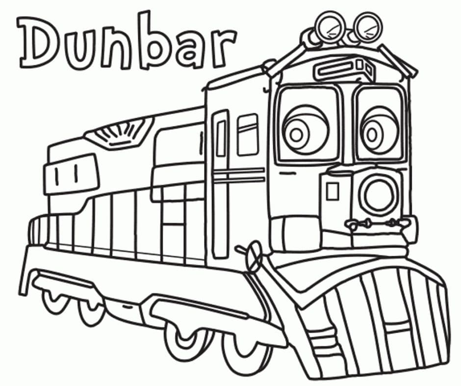 Chuggington Bilde fargelegging