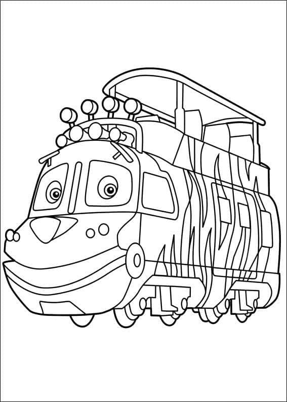 Chuggington Gratis Utskrivbar fargelegging