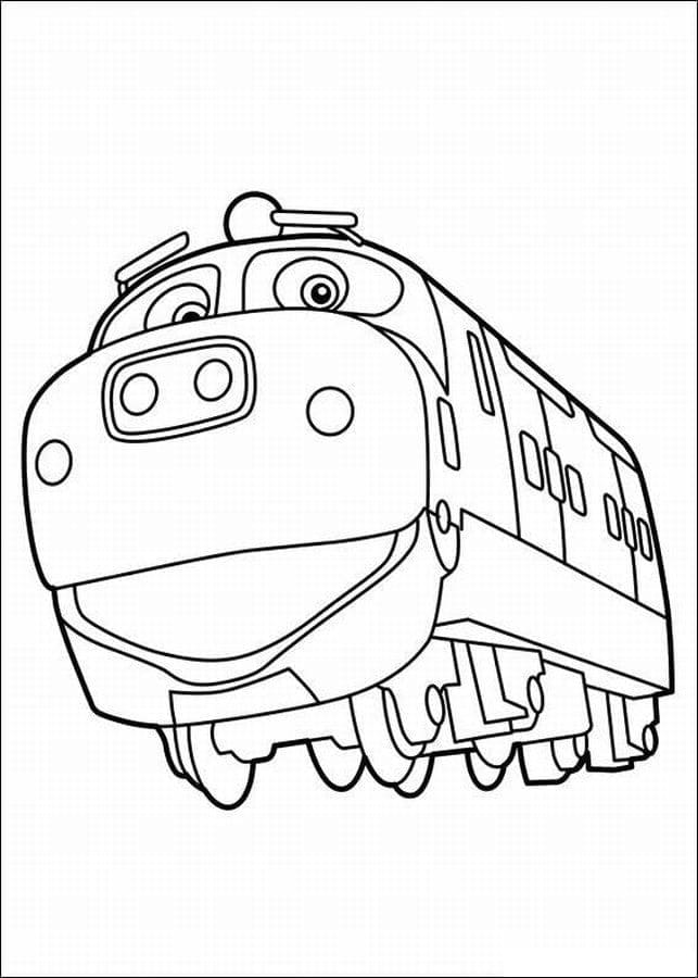 Chuggington Gratis for Barn fargelegging