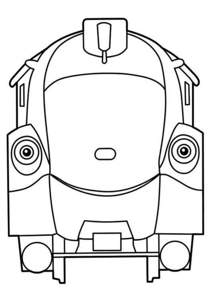 Chuggington Utskrivbar Gratis fargelegging