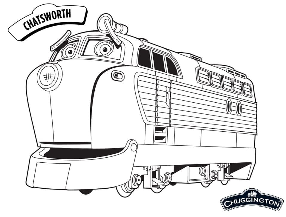 Chuggington Utskrivbar fargelegging