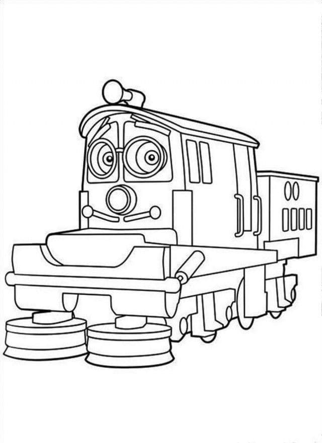 Chuggington for 2 år gamle Barn fargelegging
