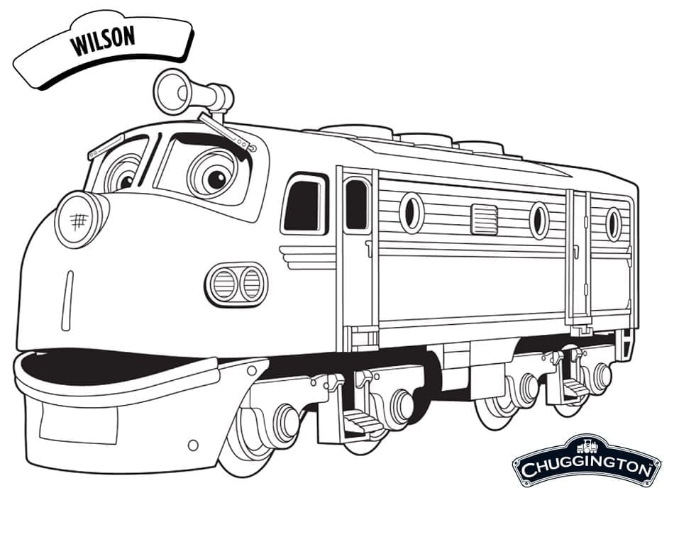 Chuggington for Barn fargelegging