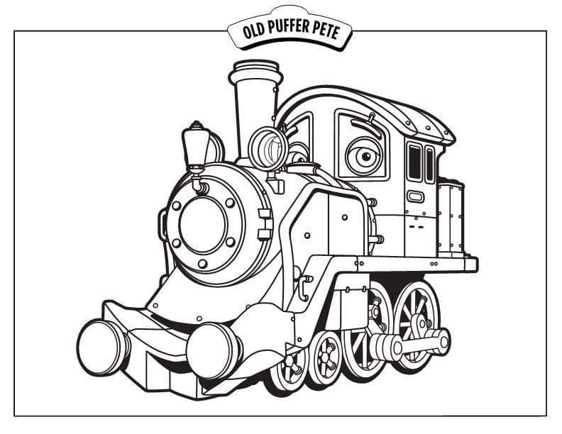 Chuggington for Utskrift fargelegging