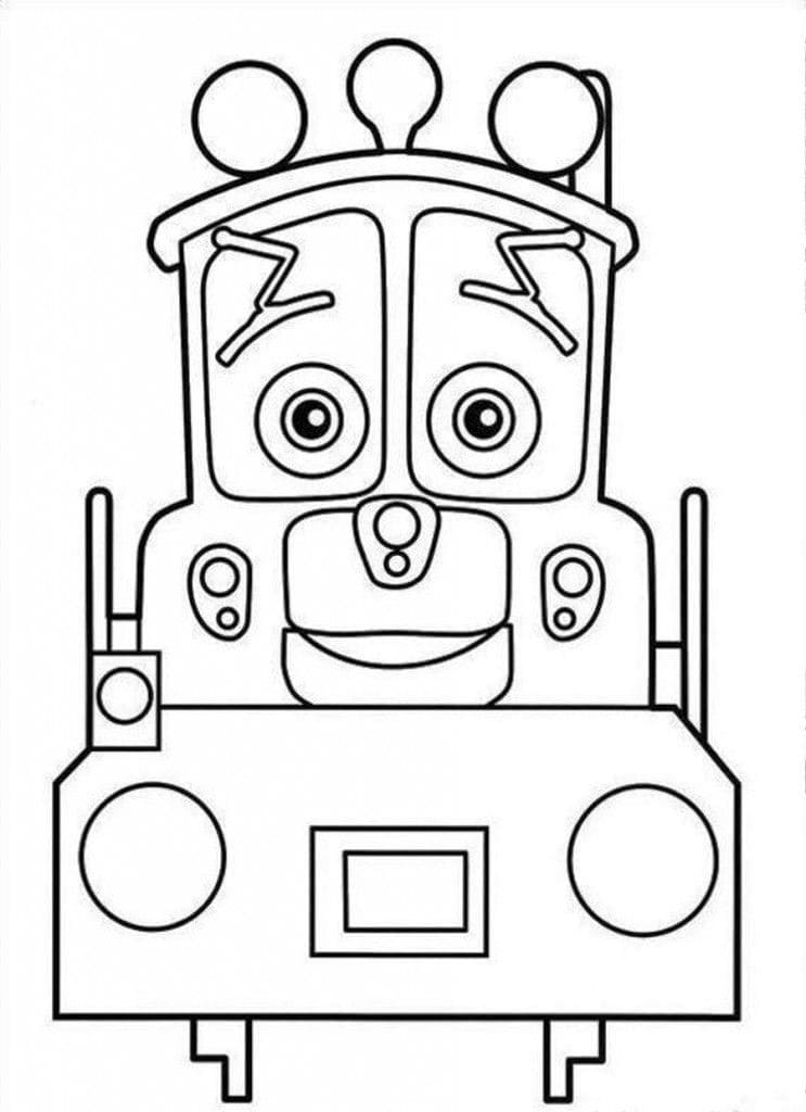 Chuggington til Fargelegging fargelegging
