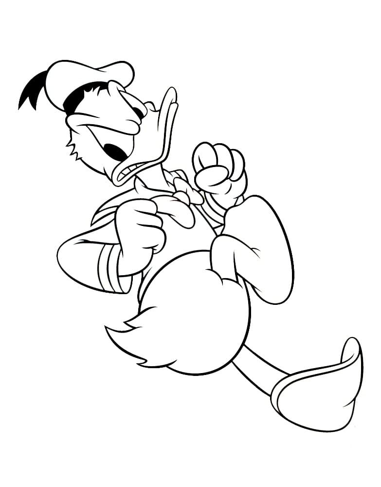 Donald Duck 3 fargelegging