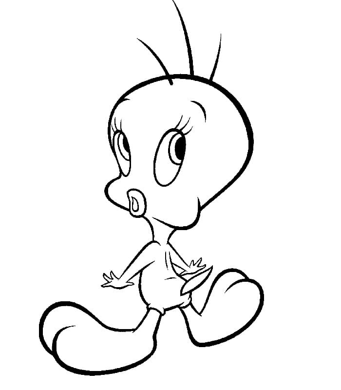 Forbauset Tweety Bird fargelegging
