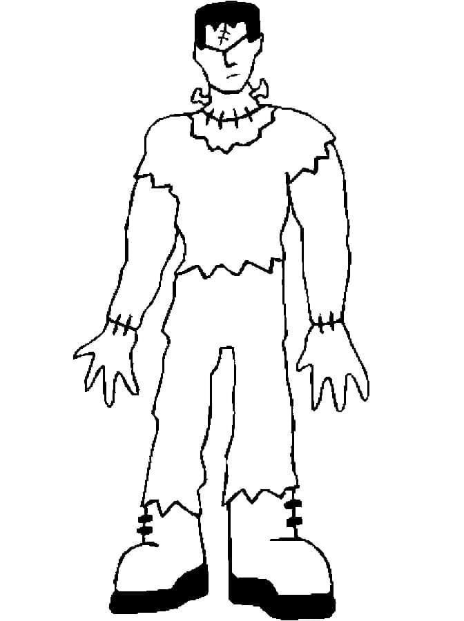 Frankenstein Bilde fargelegging