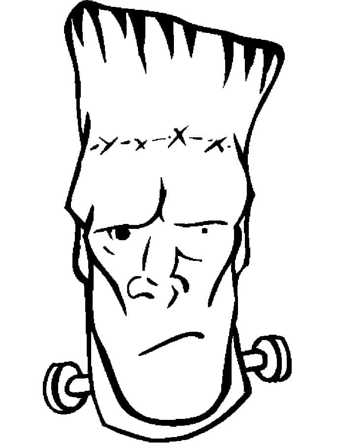 Frankenstein Utskrivbar fargelegging