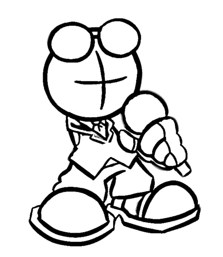 Friday Night Funkin (2) fargelegging