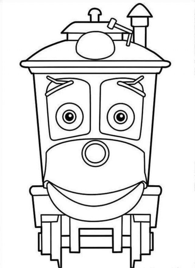 Gratis Chuggington Utskrivbar fargelegging