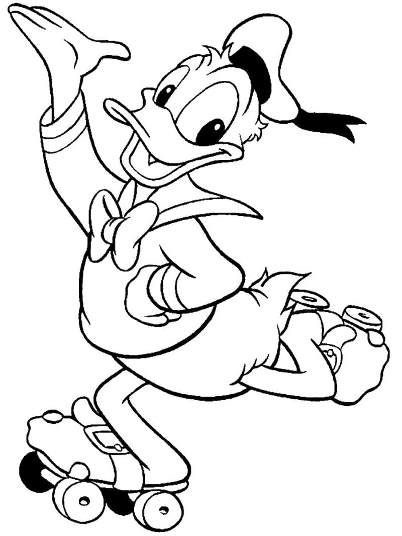 Donald Duck Fargelegging