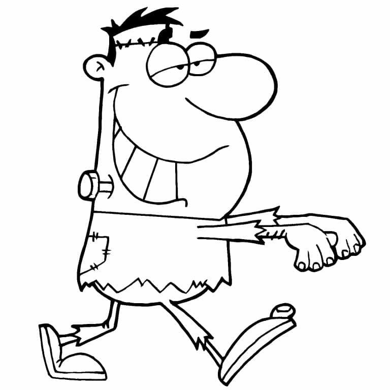Gratis Frankenstein Bilde fargelegging