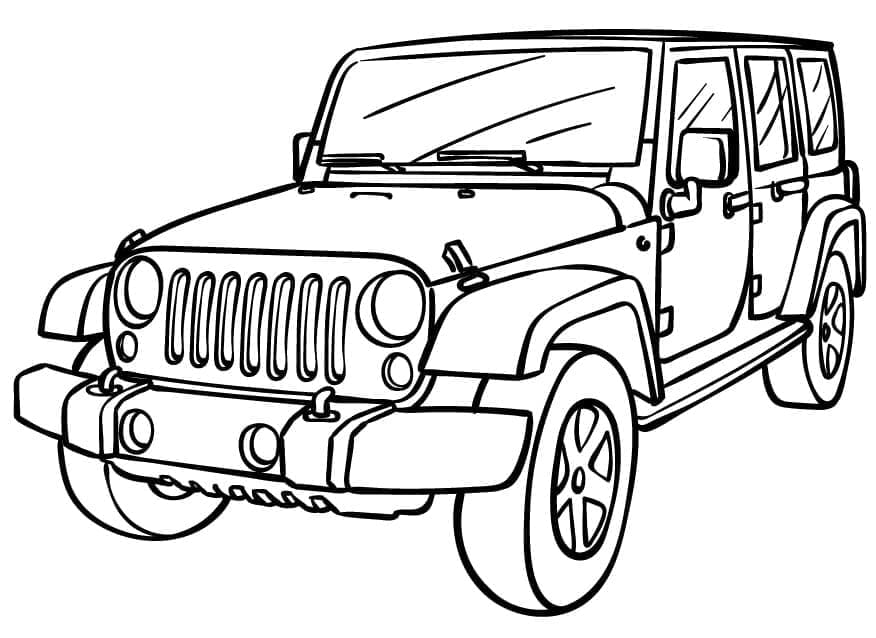 Gratis Jeep fargelegging