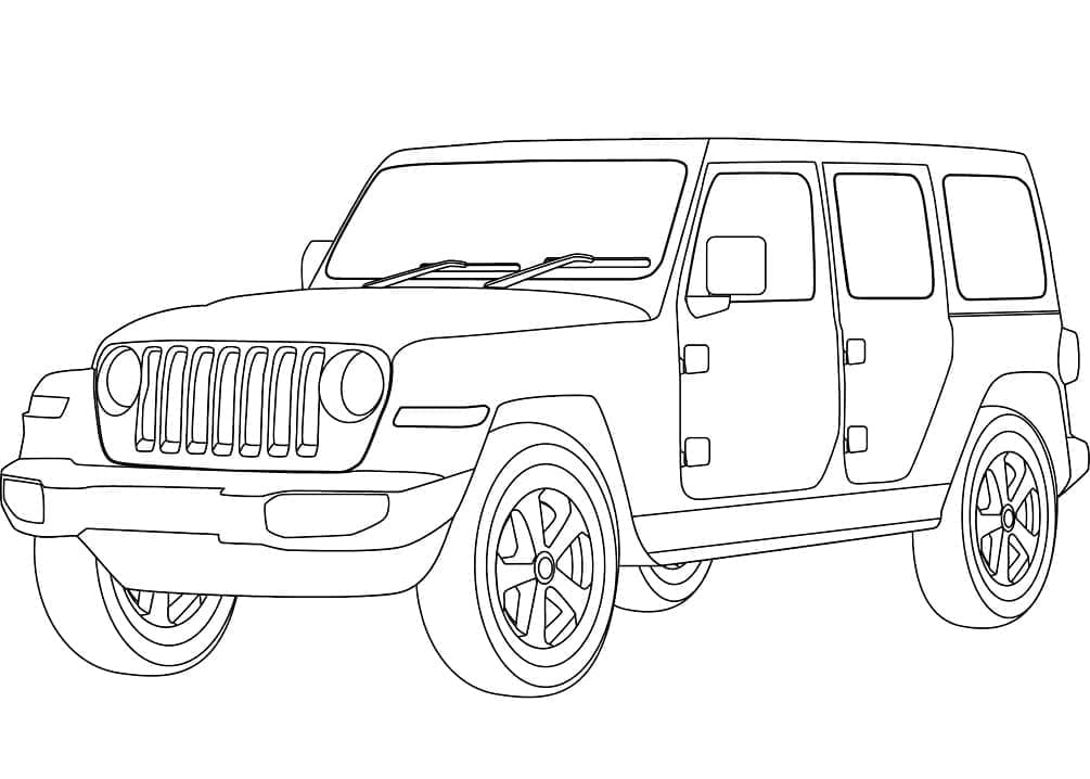Jeep Bil fargelegging