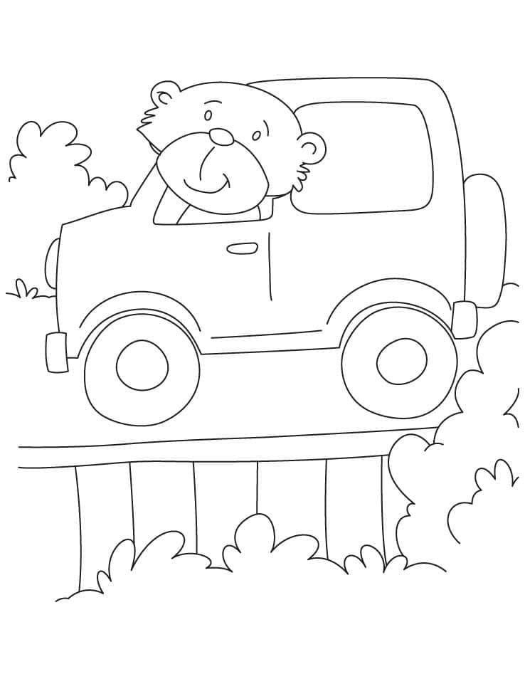Jeep Bilde fargelegging