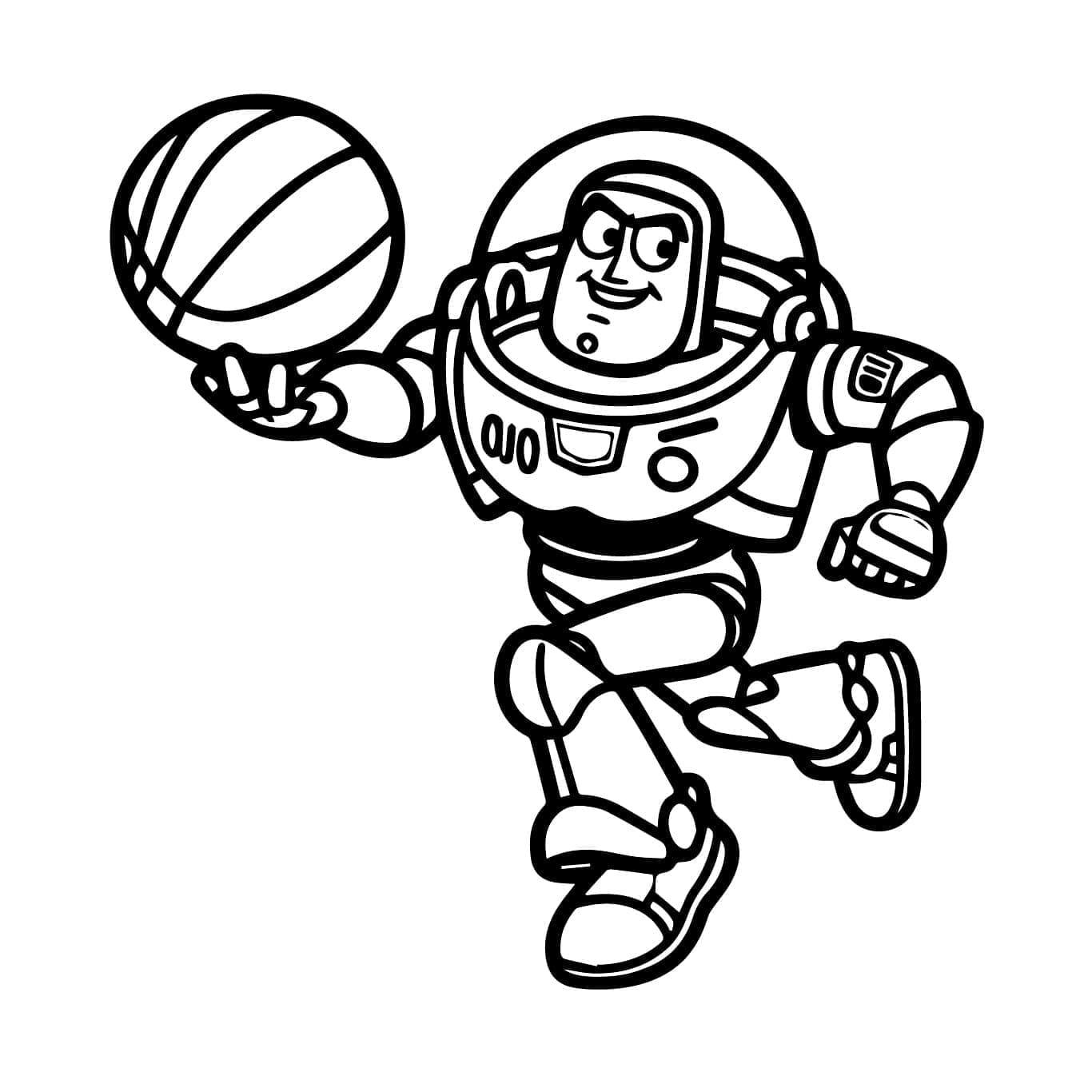 Kul Buzz Lightyear fargelegging