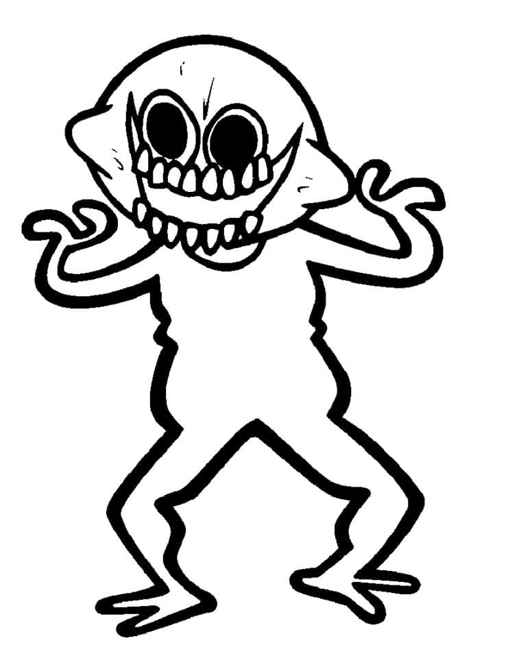 Lemon Demon Friday Night Funkin fargelegging