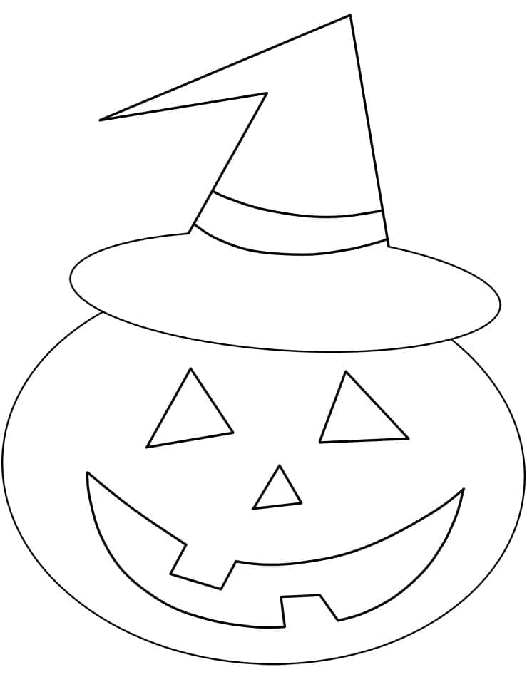 Lett Halloween Gresskar fargelegging