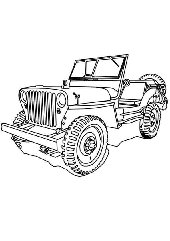 Lett Jeep fargelegging