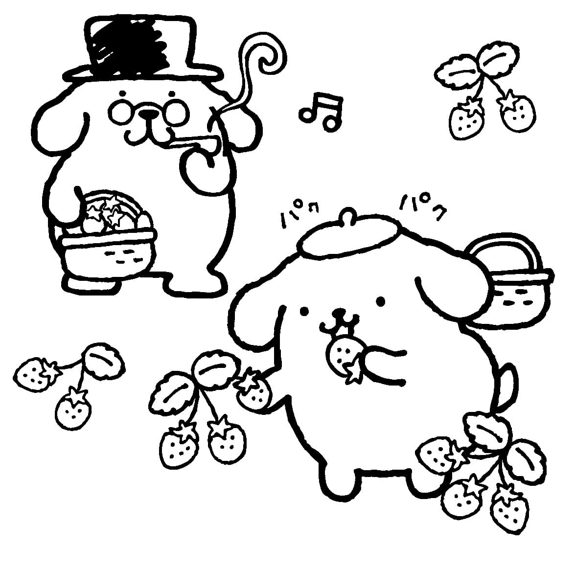 Líbezn Pompompurin fargelegging