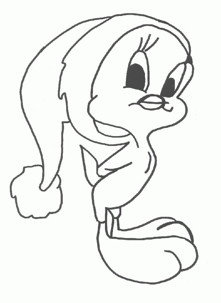 Lykkelig Tweety fargelegging