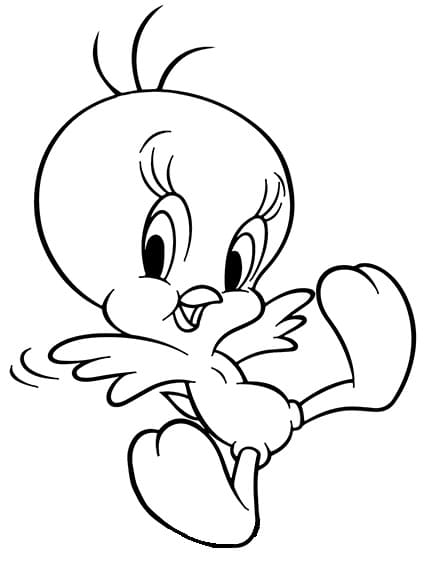 Morsom Tweety Bird fargelegging