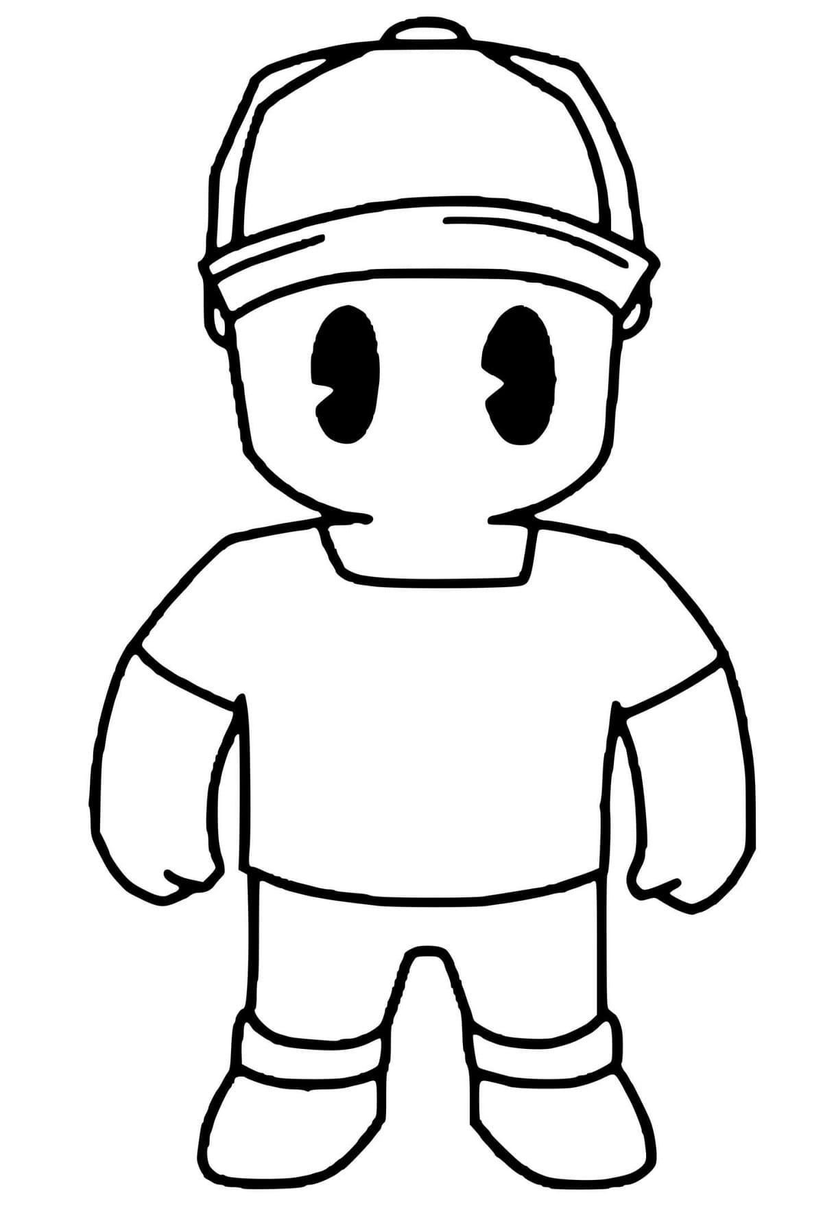 Morsomme Stumble Guys fargelegging