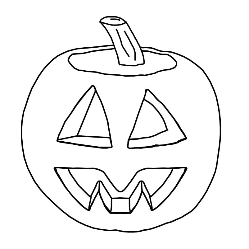 Normal Halloween Gresskar fargelegging