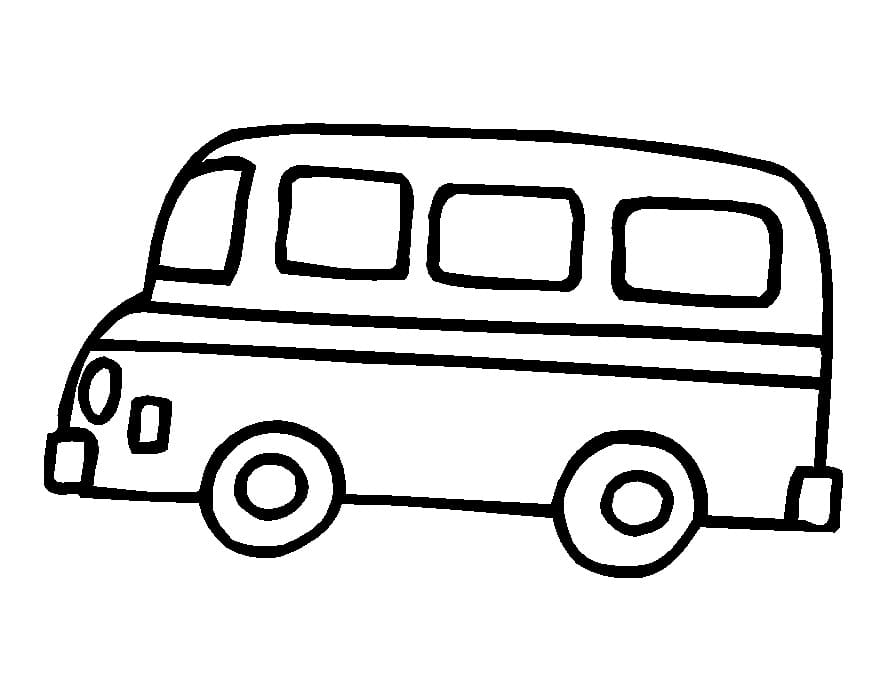 Perfekt Buss fargelegging