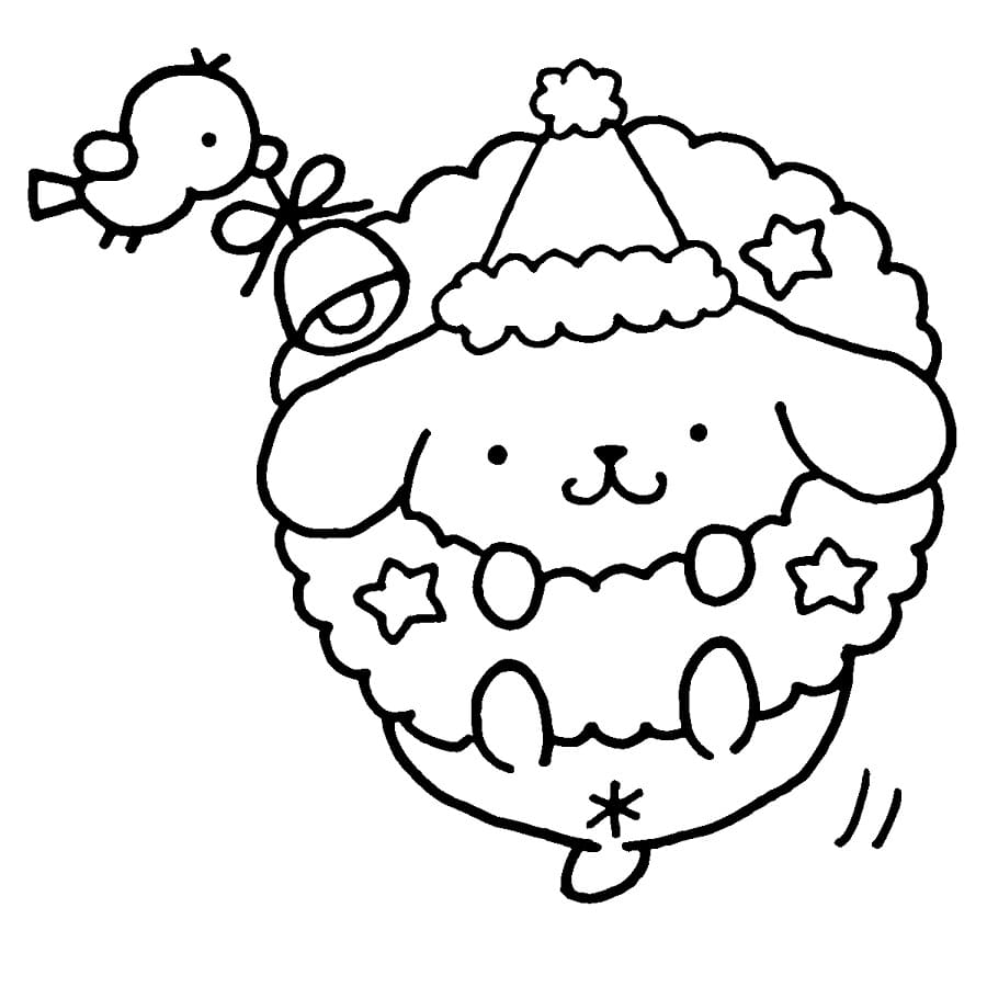 Pompompurin Skrivbar fargelegging