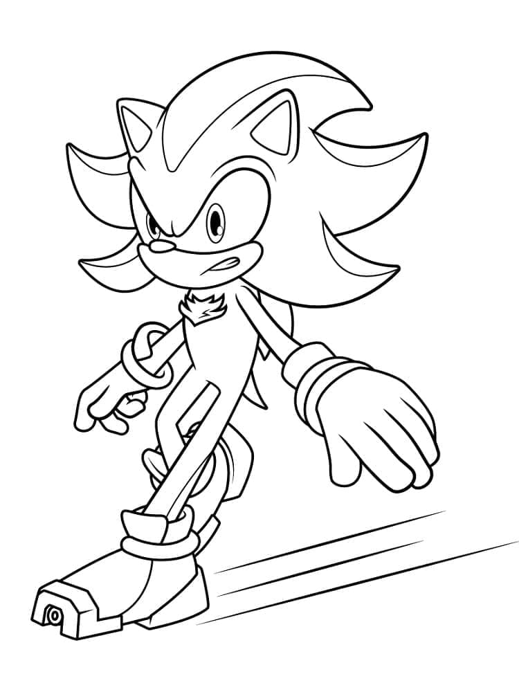 Shadow Sonic for Barn fargelegging