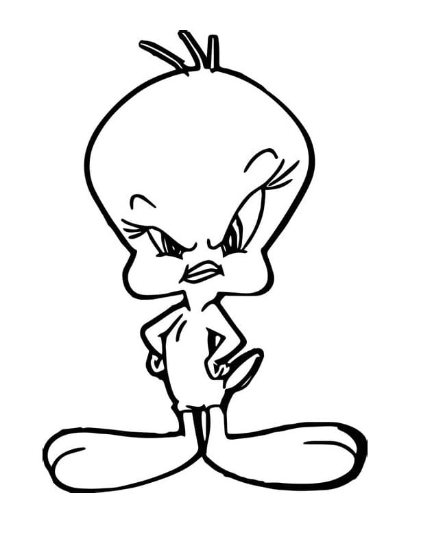 Sinna Tweety Bird fargelegging