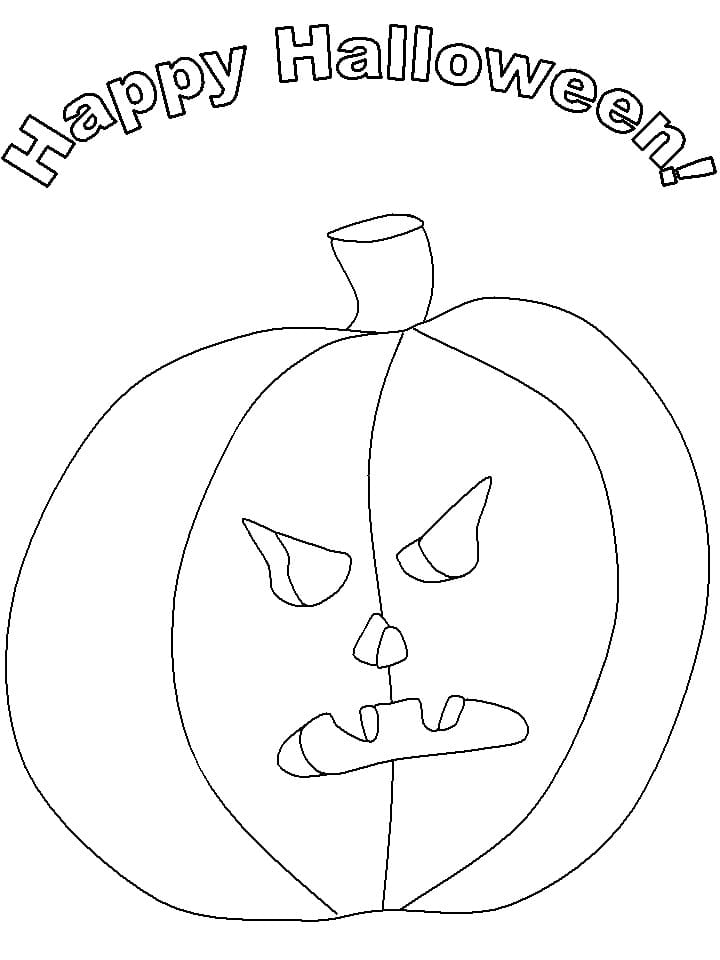 Sint Halloween Gresskar fargelegging