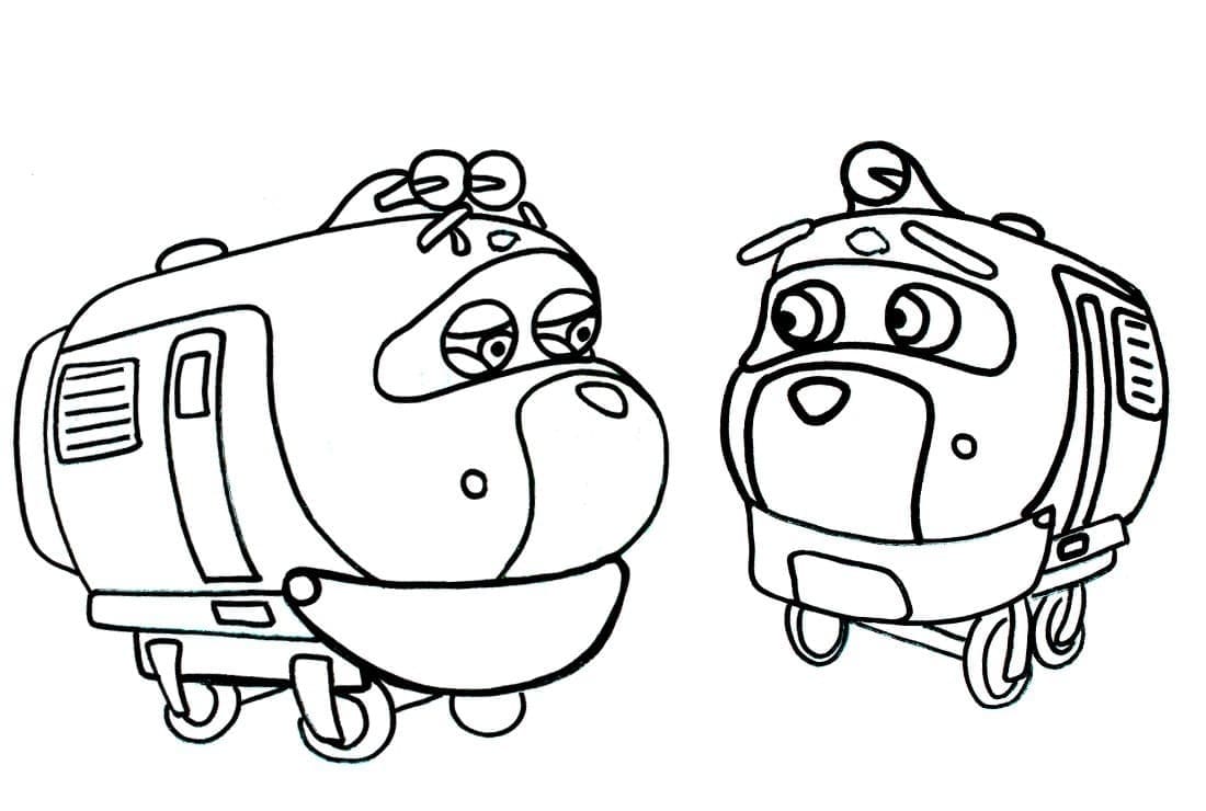 Søt Chuggington fargelegging