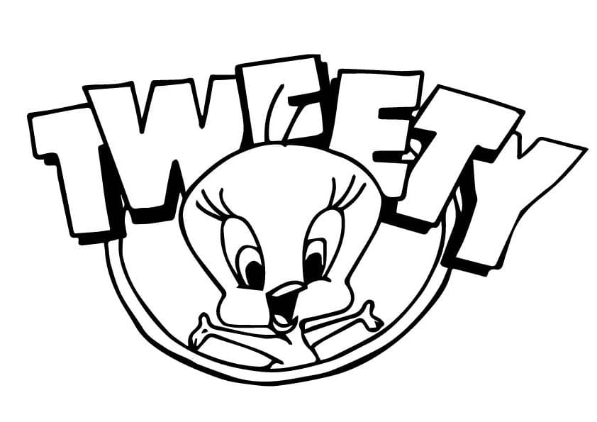 Tweety Bird Tegneserie fargelegging