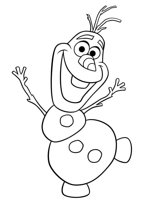 Uten Kostnad Olaf fargelegging