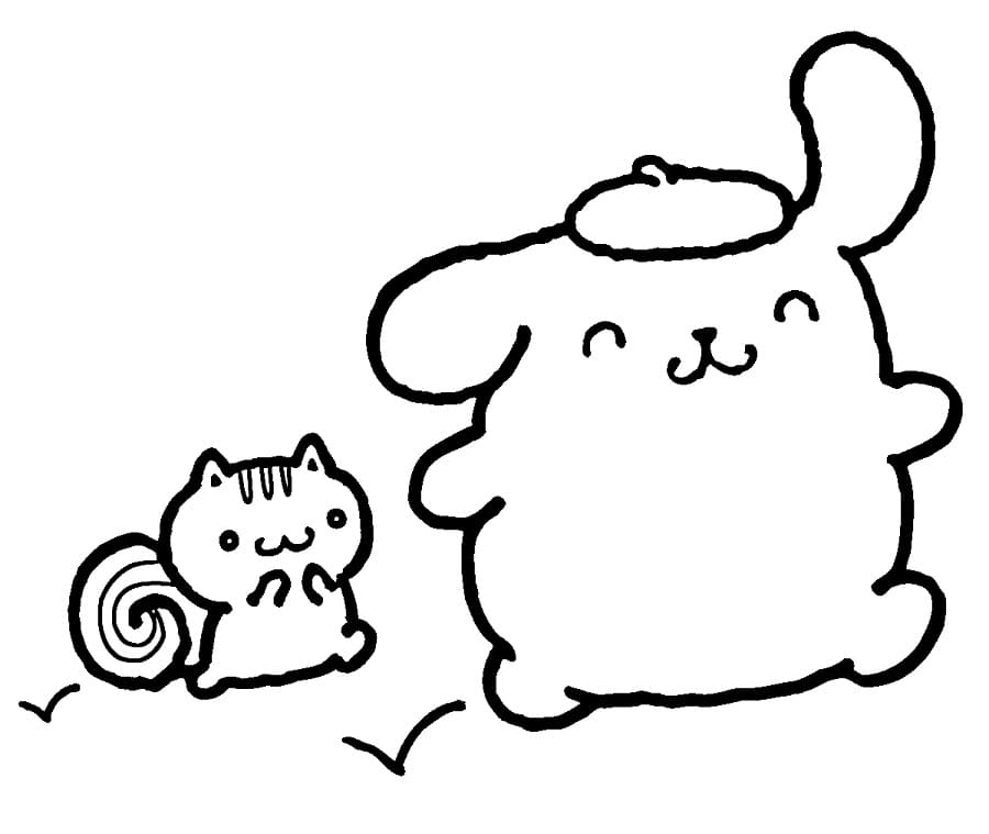 Uten Kostnad Pompompurin fargelegging