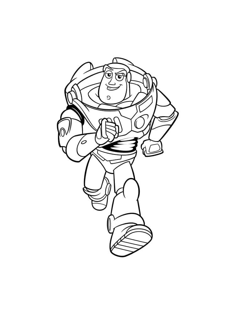 Utskrivbart Buzz Lightyear Bilde fargelegging
