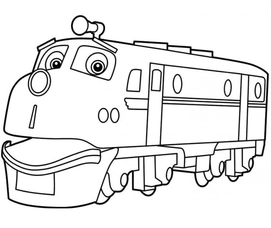 Utskrivbart Chuggington Bilde fargelegging