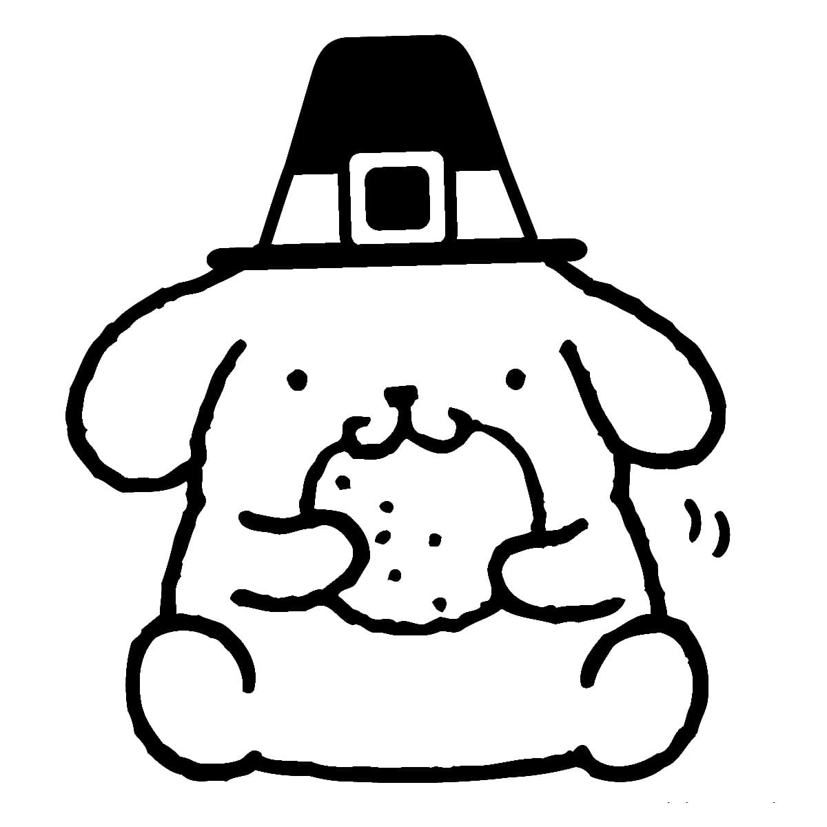 Veldig Søt Pompompurin fargelegging