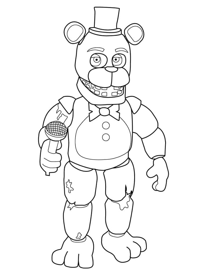 Five Nights at Freddy’s (FNAF) fargelegging