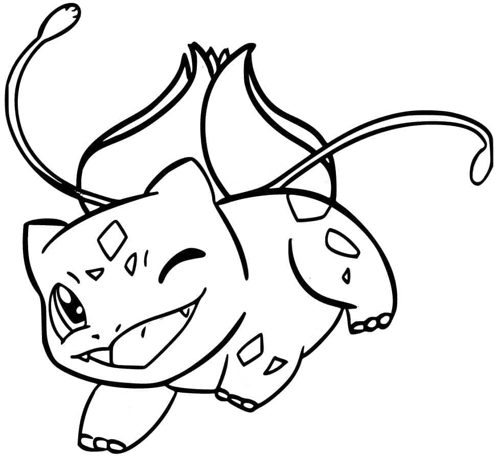 Bulbasaur Bilde fargelegging