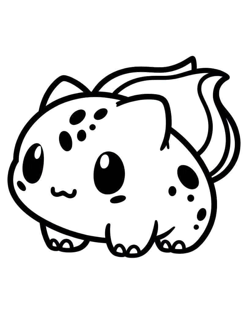 Bulbasaur Fri fargelegging